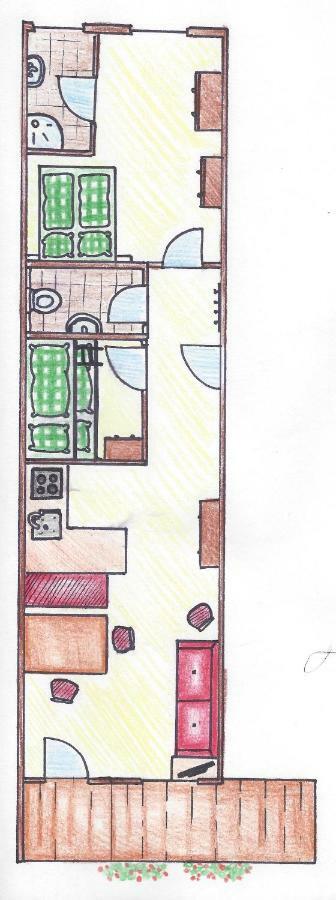 Apartmán Thoamlhof Leutasch Pokoj fotografie